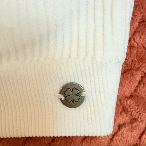 👼🏼NWOT👼🏼 Lucky Brand White Ribbed Bralette - Picture 3 of 4